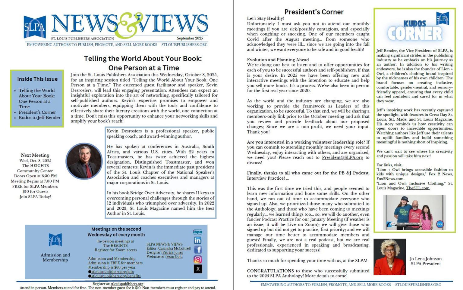 NewsLetters – stlouispublishers